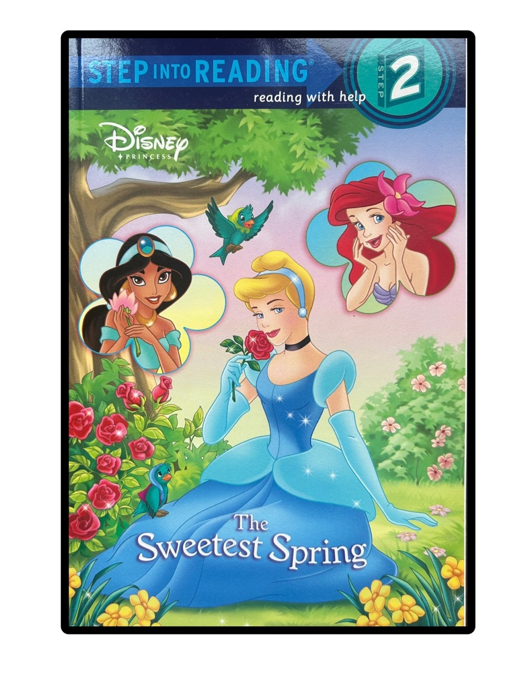 Disney Princess "The Sweetest Spring" Step Into Reading Level 2 Book